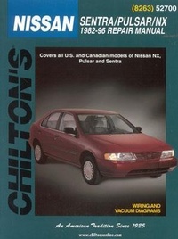 Abbildung von: Nissan Sunny, Pulsar, 100NX and Almera (1982-96) - Haynes Manuals Inc