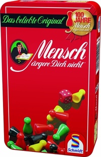 Abbildung von: Mensch ärgere Dich nicht. Kleine Ausgabe in Blechdose - Schmidt Spiele GmbH