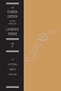 Cover: The Letters of Laurence Sterne Pt. 1; 1739-1764 - University Press of Florida