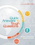 Cover: Quick Answers To Tough Questions - New Leaf Press