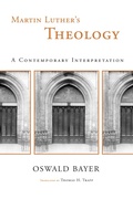 Cover: Martin Luther's Theology - William B Eerdmans Publishing Co