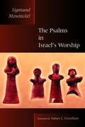 Cover: The Psalms in Israel's Worship - William B Eerdmans Publishing Co