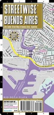 Abbildung von: Streetwise Buenos Aires Map - Laminated City Center Street Map of Buenos Aires, Argentina - Streetwise Maps
