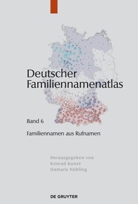 Abbildung von: Familiennamen aus Rufnamen - De Gruyter