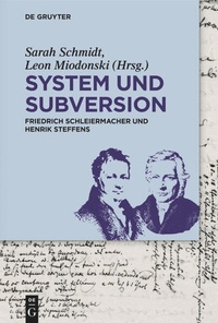 Enlarge image Cover: System und Subversion - De Gruyter