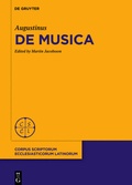 Cover: De Musica - De Gruyter