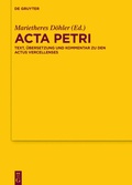 Cover: Acta Petri - De Gruyter