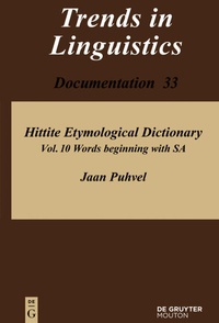 Abbildung von: Words beginning with SA - De Gruyter Mouton
