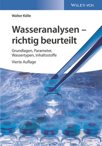 Abbildung von: Wasseranalysen - richtig beurteilt - Wiley-VCH