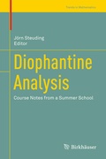 Cover: Diophantine Analysis - Birkh&auml;user