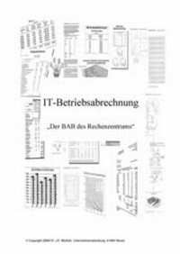Abbildung von: IT-Betriebsabrechnung - epubli