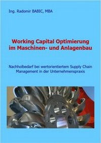 Abbildung von: Working Capital Optimierung im Maschinen- und Anlagenbau - epubli