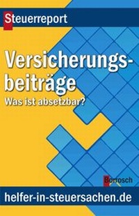 Abbildung von: Versicherungsbeiträge - epubli