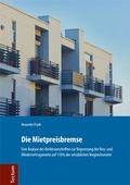 Cover: Die Mietpreisbremse - Tectum Wissenschaftsverlag