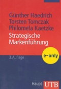 Cover: Strategische Markenf&uuml;hrung - UTB