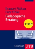 Cover: P&auml;dagogische Beratung - UTB