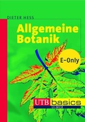Cover: Allgemeine Botanik - UTB