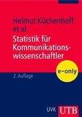 Cover: Statistik f&uuml;r Kommunikationswissenschaftler - UTB