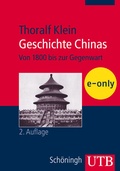 Cover: Geschichte Chinas - UTB