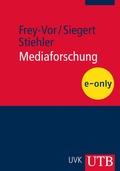 Cover: Mediaforschung - UTB