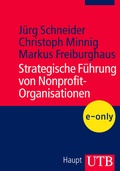 Cover: Strategische F&uuml;hrung von Nonprofit-Organisationen - UTB