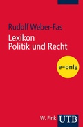 Cover: Lexikon Politik und Recht - UTB