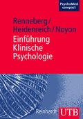 Cover: Einf&uuml;hrung Klinische Psychologie - UTB