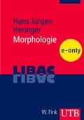 Cover: Morphologie - UTB