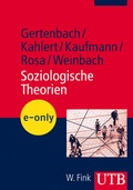 Cover: Soziologische Theorien - UTB