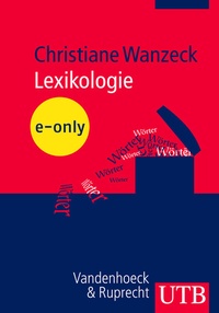 Abbildung von: Lexikologie - UTB