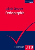 Cover: Orthographie - UTB