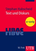 Cover: Text und Diskurs - UTB
