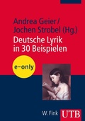 Cover: Deutsche Lyrik in 30 Beispielen - UTB
