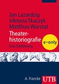 Cover: Theaterhistoriografie - UTB