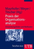 Cover: Praxis der Organisationsanalyse - UTB