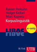 Cover: Korpuslinguistik - UTB