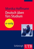 Cover: Deutsch &uuml;ben f&uuml;rs Studium - UTB