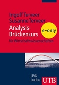 Cover: Analysis-Br&uuml;ckenkurs - UTB