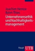 Cover: Unternehmensethik und Nachhaltigkeitsmanagement - UTB