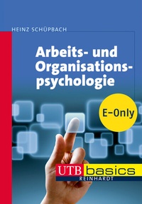 Abbildung von: Arbeits- und Organisationspsychologie - UTB