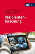 Cover: Rezipientenforschung - UTB