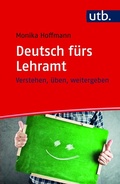 Cover: Deutsch f&uuml;rs Lehramt - UTB