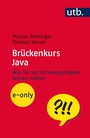 Cover: Brückenkurs Java - UTB