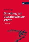Cover: Einladung zur Literaturwissenschaft - UTB