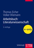 Cover: Arbeitsbuch: Literaturwissenschaft - UTB