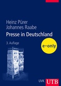 Cover: Presse in Deutschland - UTB