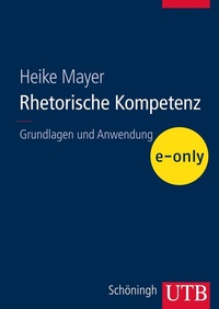 Abbildung von: Rhetorische Kompetenz - UTB
