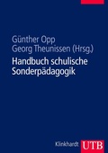 Cover: Handbuch schulische Sonderp&auml;dagogik - UTB