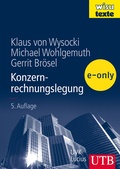 Cover: Konzernrechnungslegung - UTB