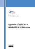 Cover: Condiciones y criterios para el di&aacute;logo social en Europa: la perspectiva de los trabajadores - Shaker